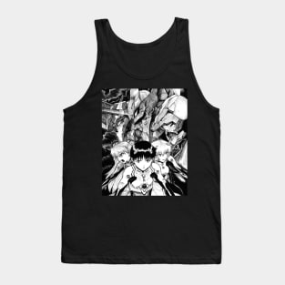 Evangelion manga style Tank Top